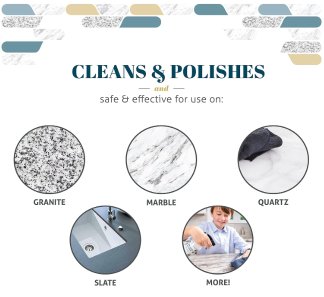 Therapy Clean - 16 oz. Granite & Stone Cleaner & Polish
