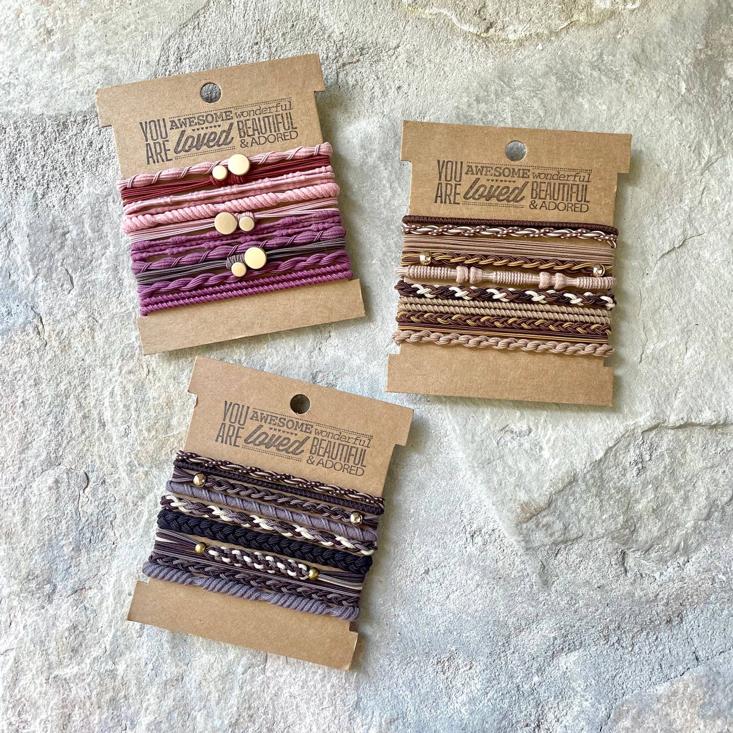 Charm Hair Ties/Bracelets