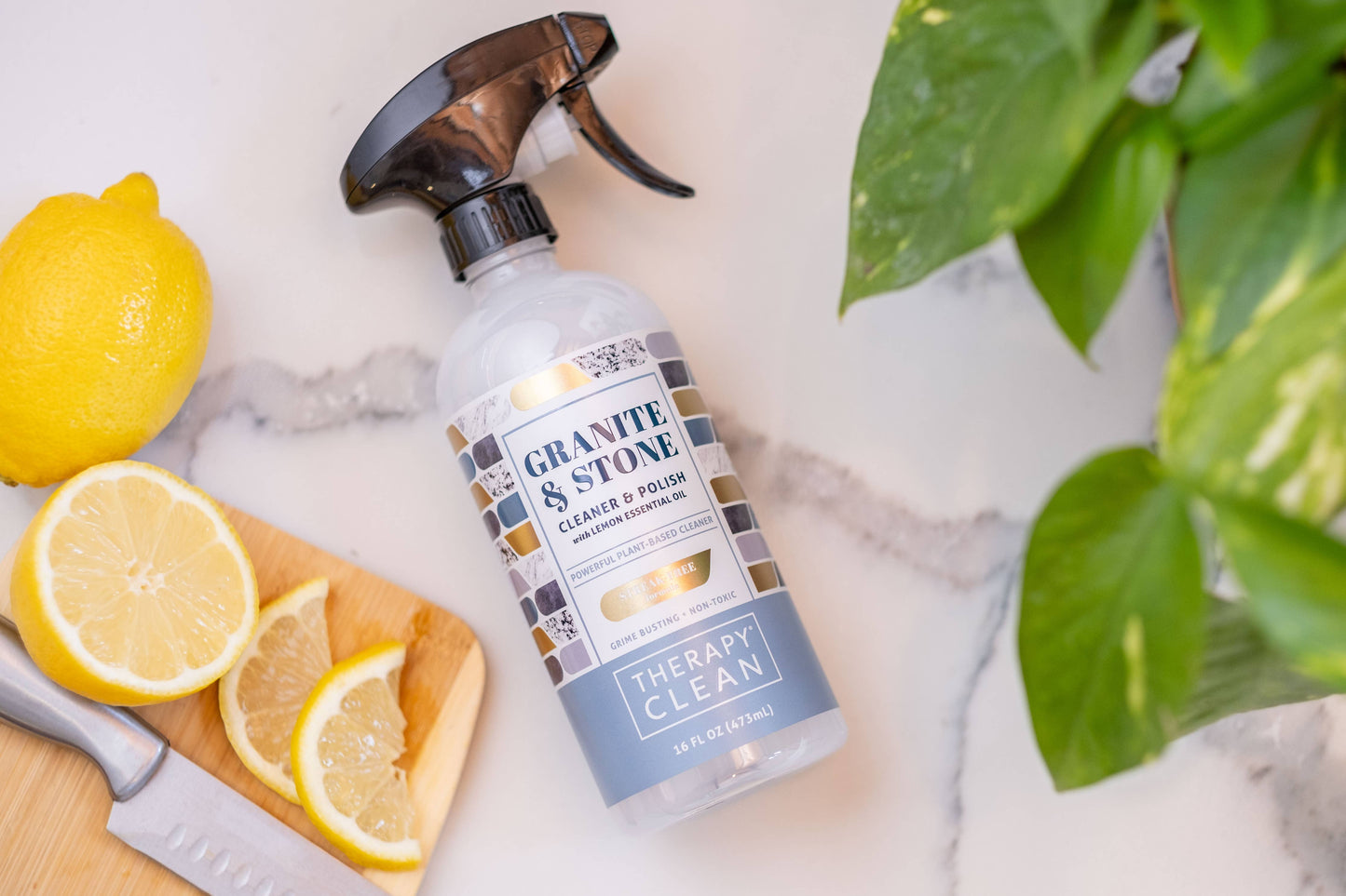 Therapy Clean - 16 oz. Granite & Stone Cleaner & Polish