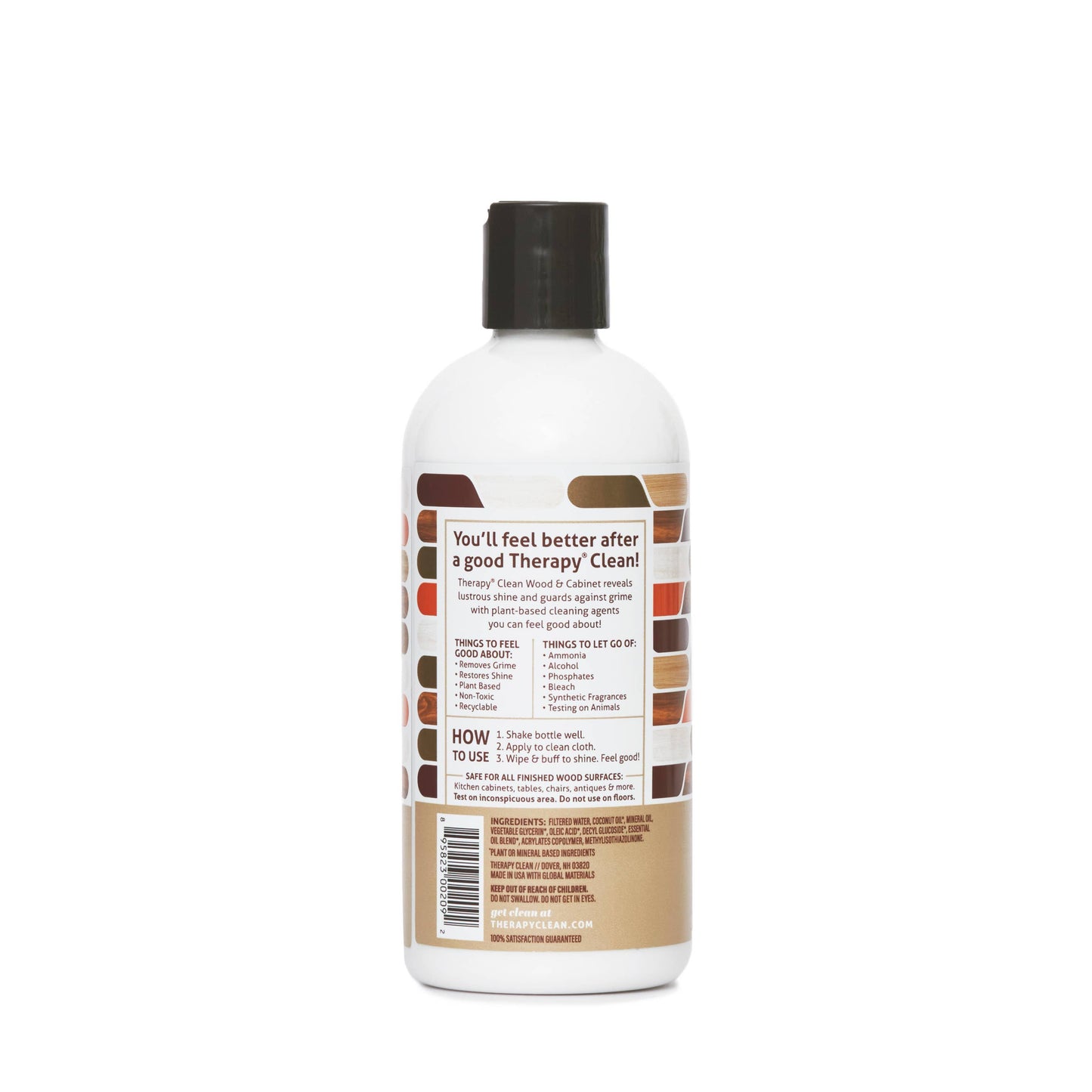 Therapy Clean - 16 oz. Wood & Cabinet Cleaner & Polish