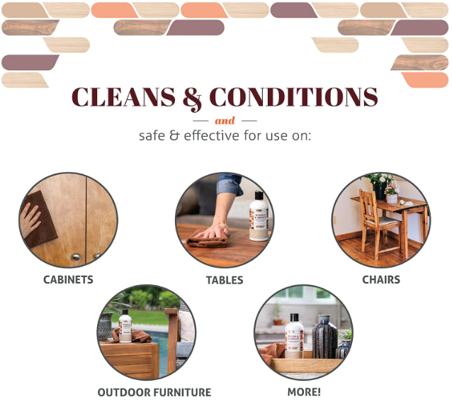 Therapy Clean - 16 oz. Wood & Cabinet Cleaner & Polish