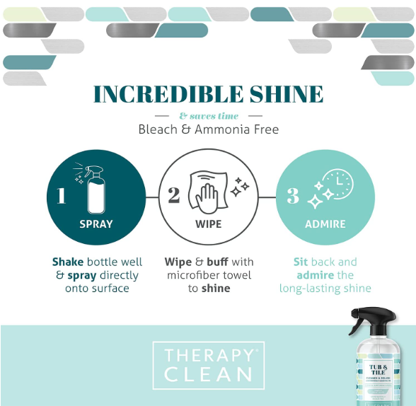 Therapy Clean - 24 oz. Tub & Tile Cleaner
