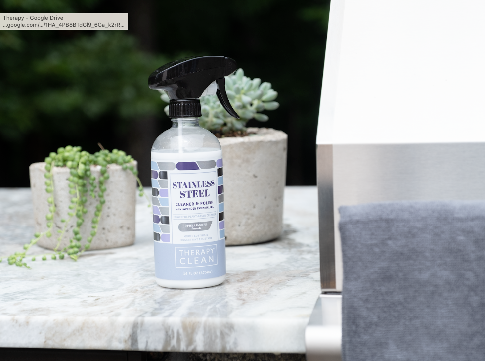 Therapy Clean - 16 oz. Stainless Steel Cleaner & Polish