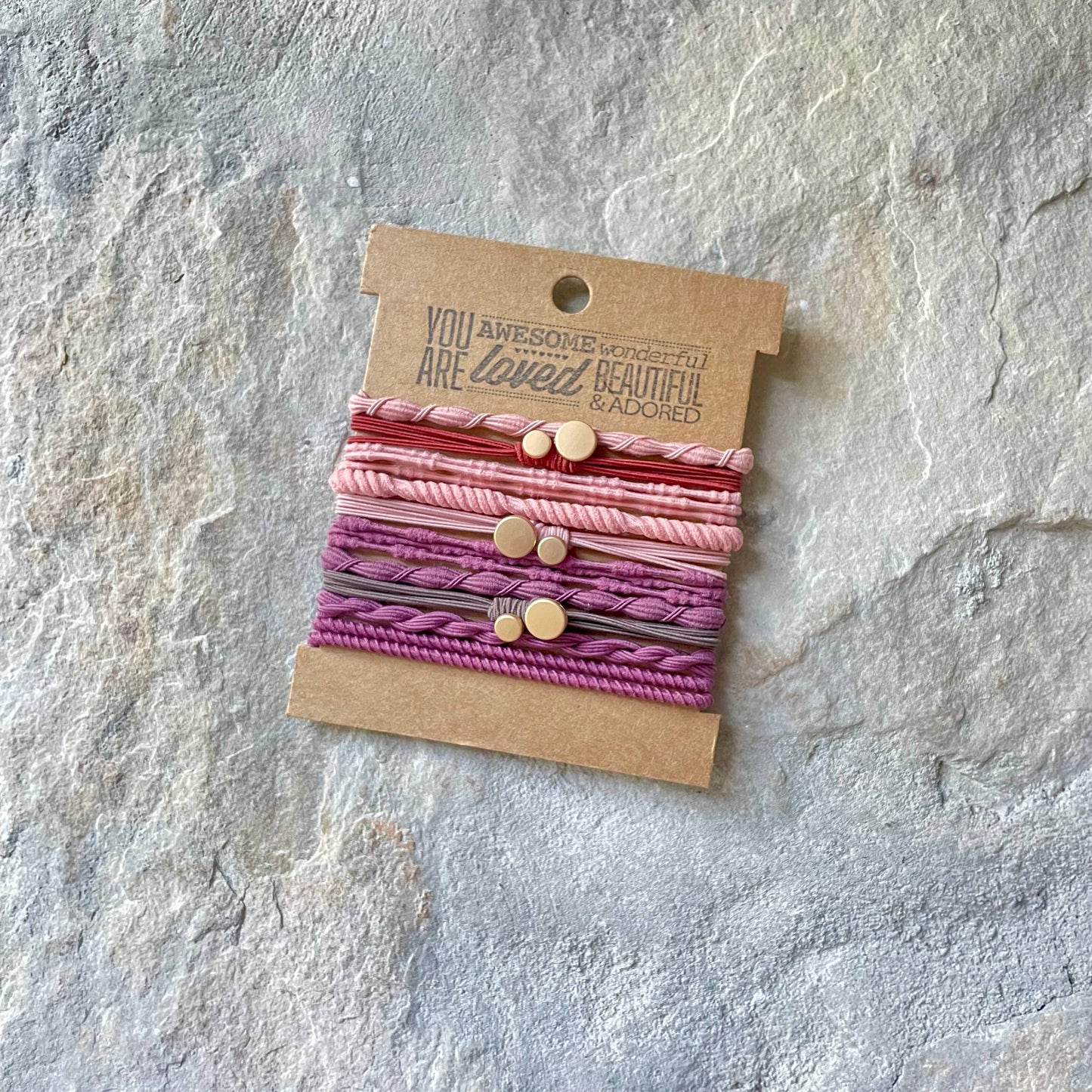 Charm Hair Ties/Bracelets