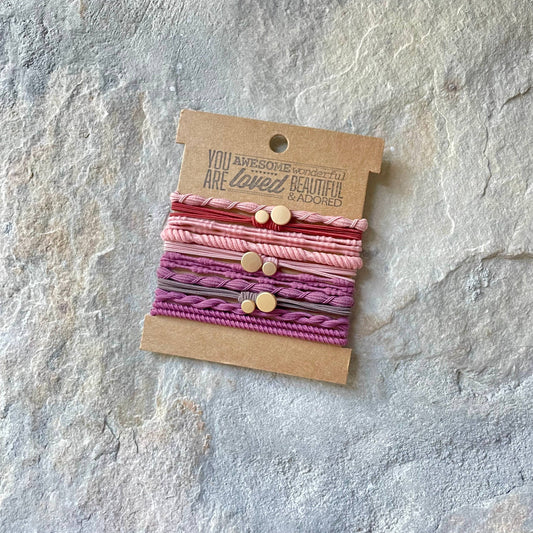 Charm Hair Ties/Bracelets