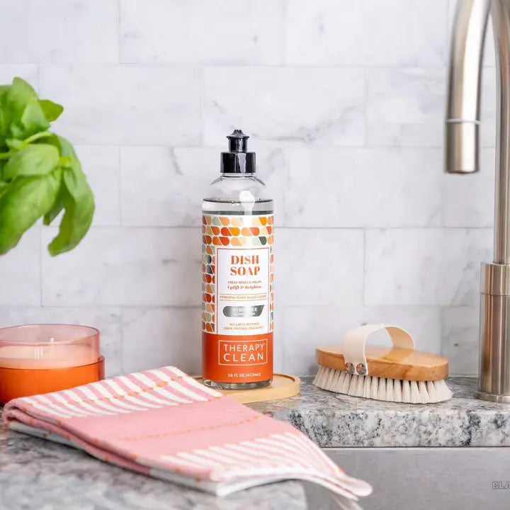 Therapy Clean - Dish Soap 16 oz.: Fresh Herbs & Melon