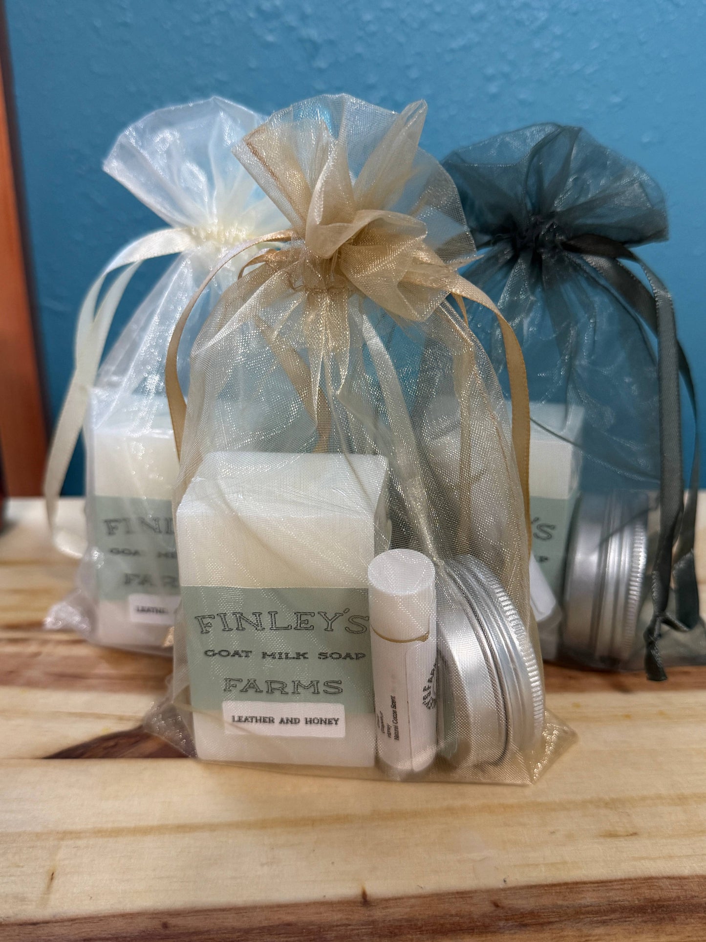 Gift Set - Goatmilk Soap, Lip Balm and Hand Salve