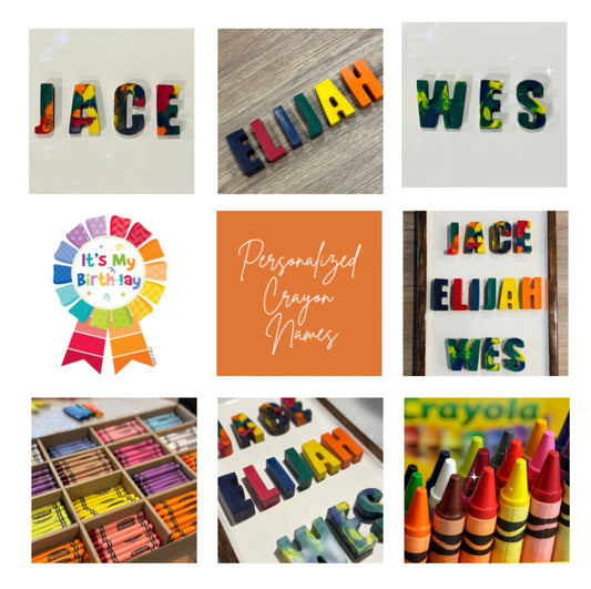 Personalized Crayon Names