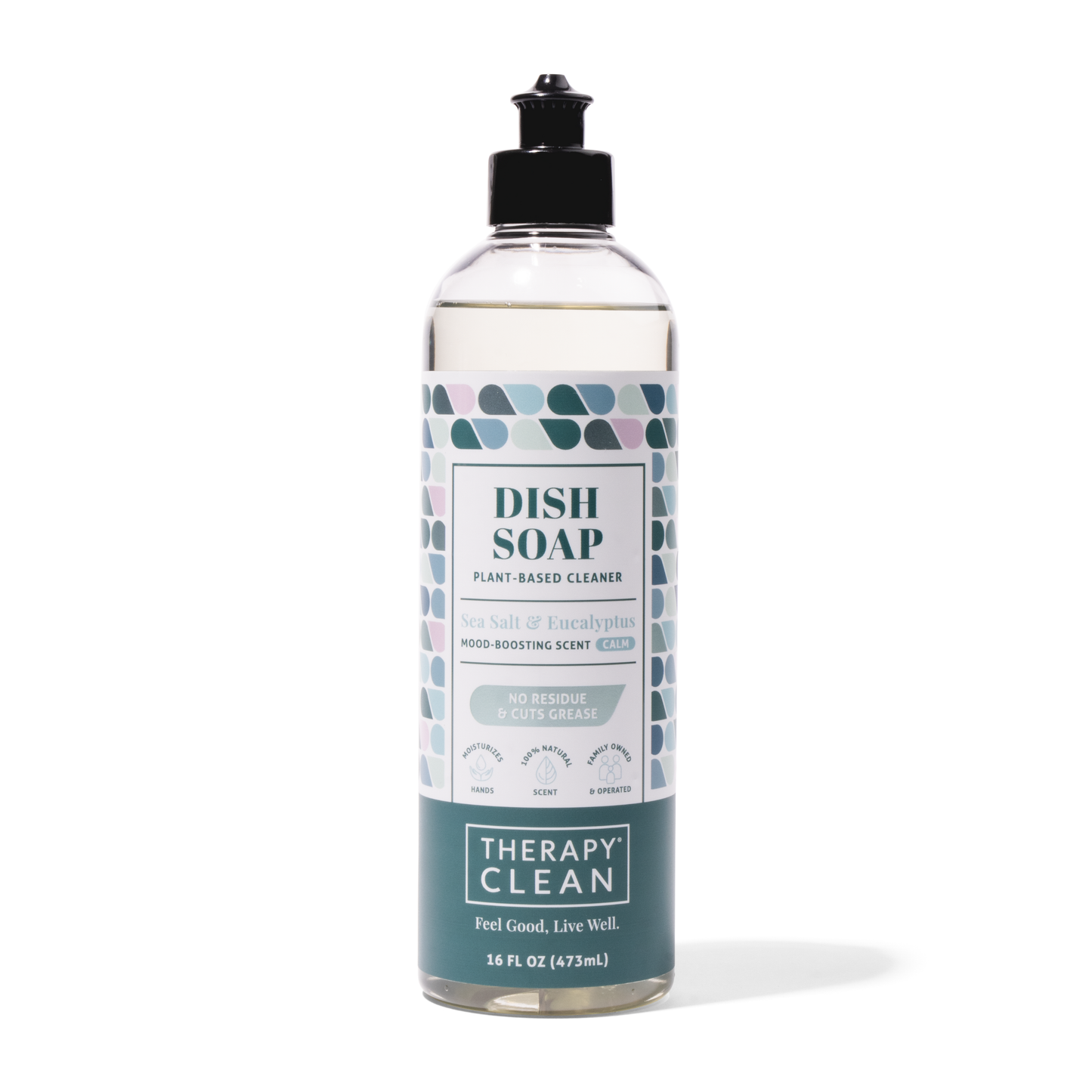 Therapy Clean - Dish Soap 16 oz.: Fresh Herbs & Melon