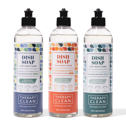 Therapy Clean - Dish Soap 16 oz.: Fresh Herbs & Melon