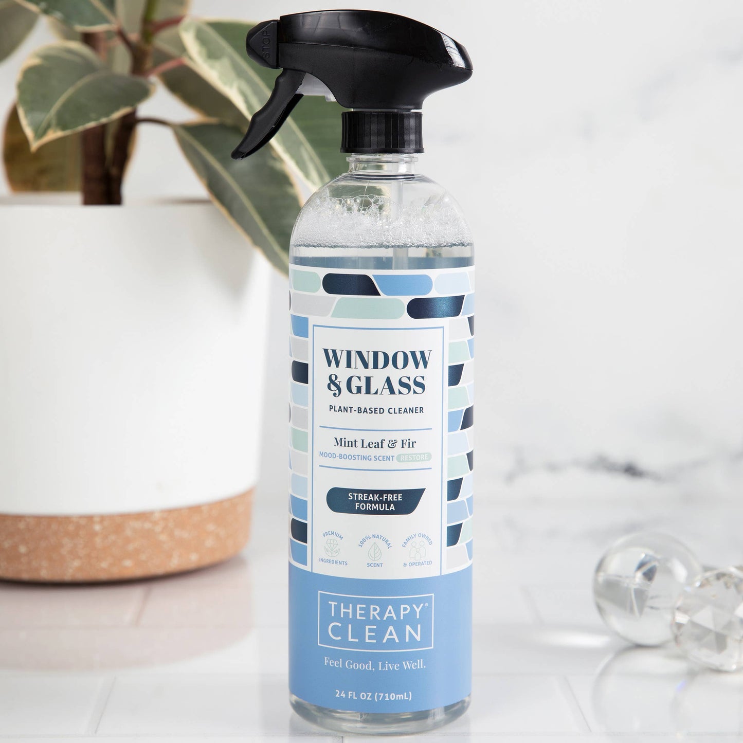 Therapy Clean - Window & Glass Cleaner 24 oz.