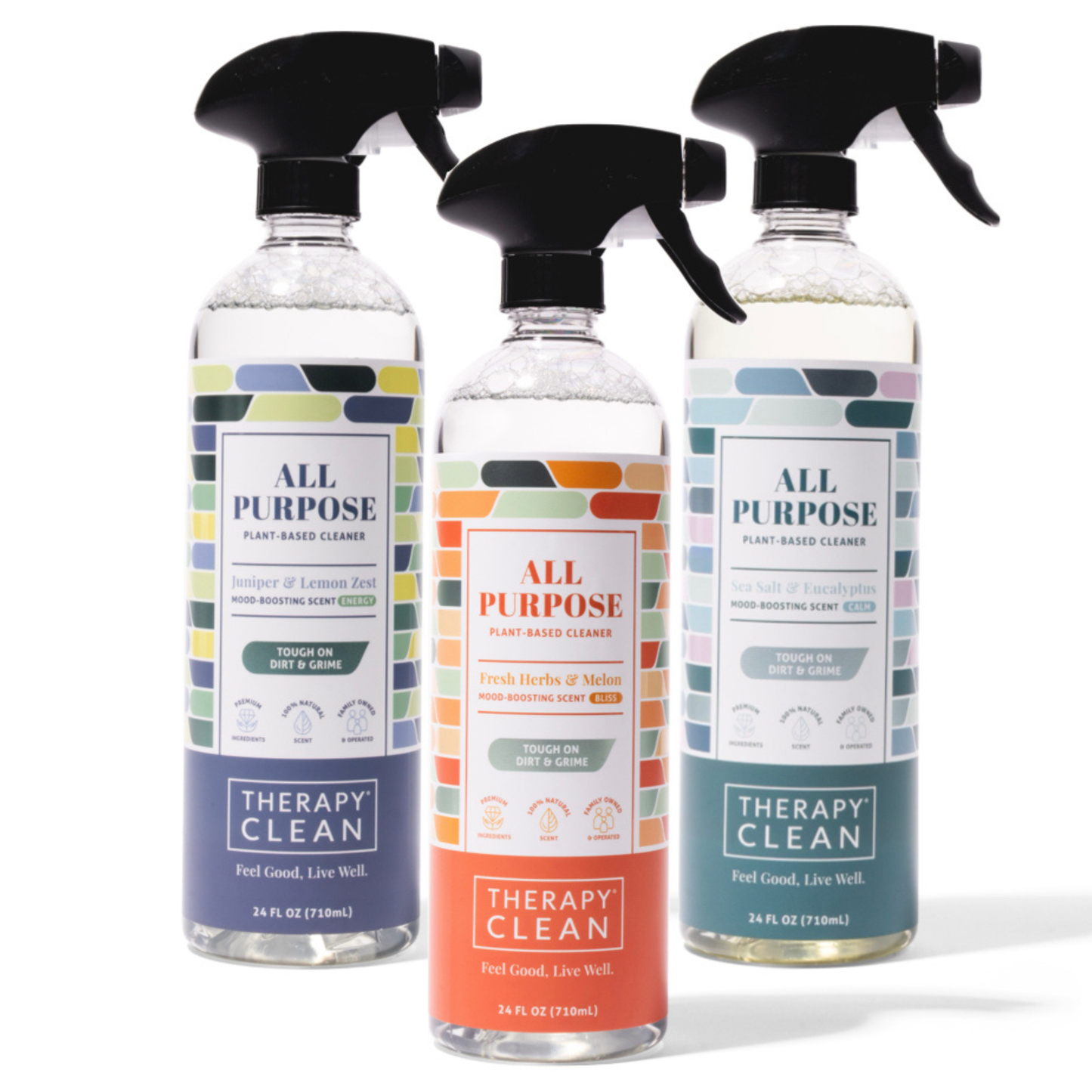 Therapy Clean - All Purpose Cleaner 24 oz.: Sea Salt & Eucalyptus